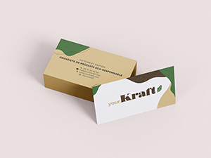 Carte de visite mockup