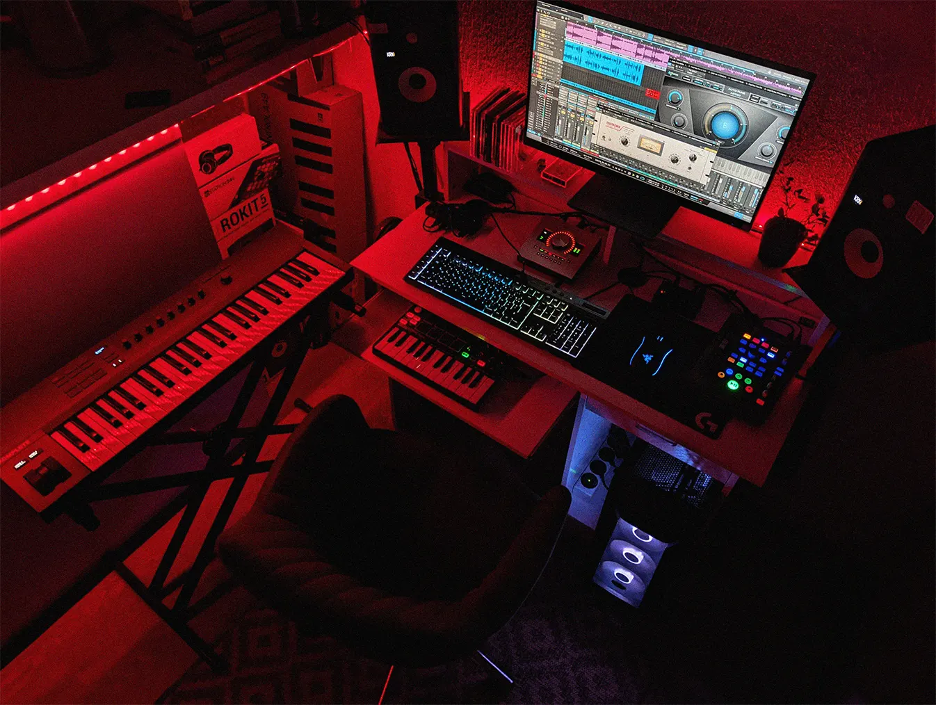 Image d'ensemble du studio
